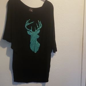 Pink Armadillos dear blouse